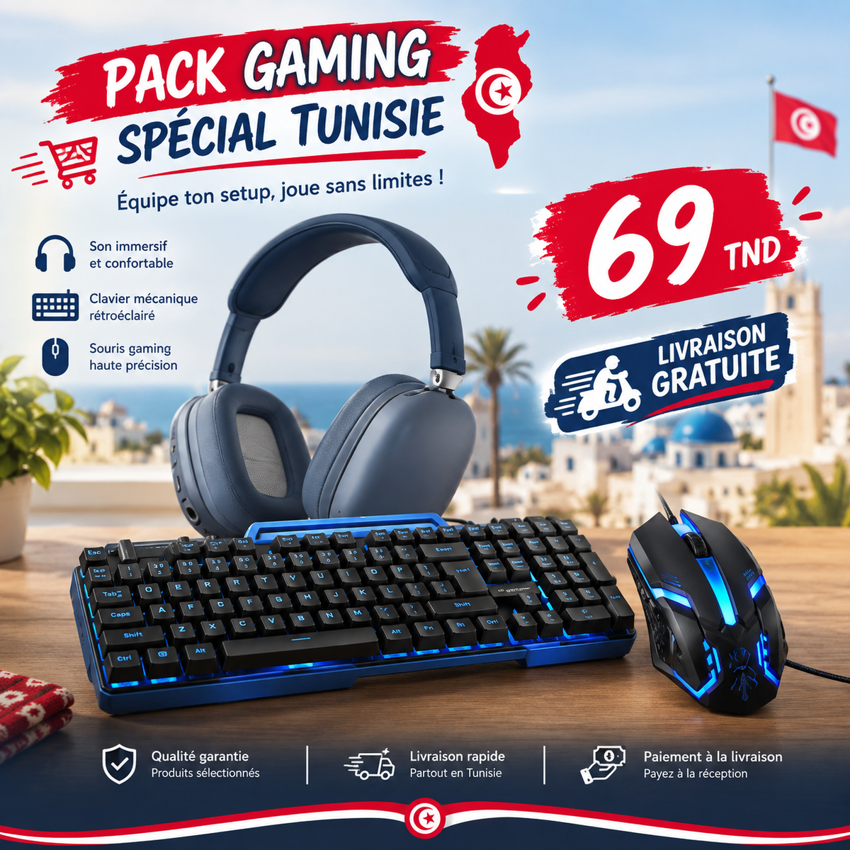 Gaming Pack Special Tunisia